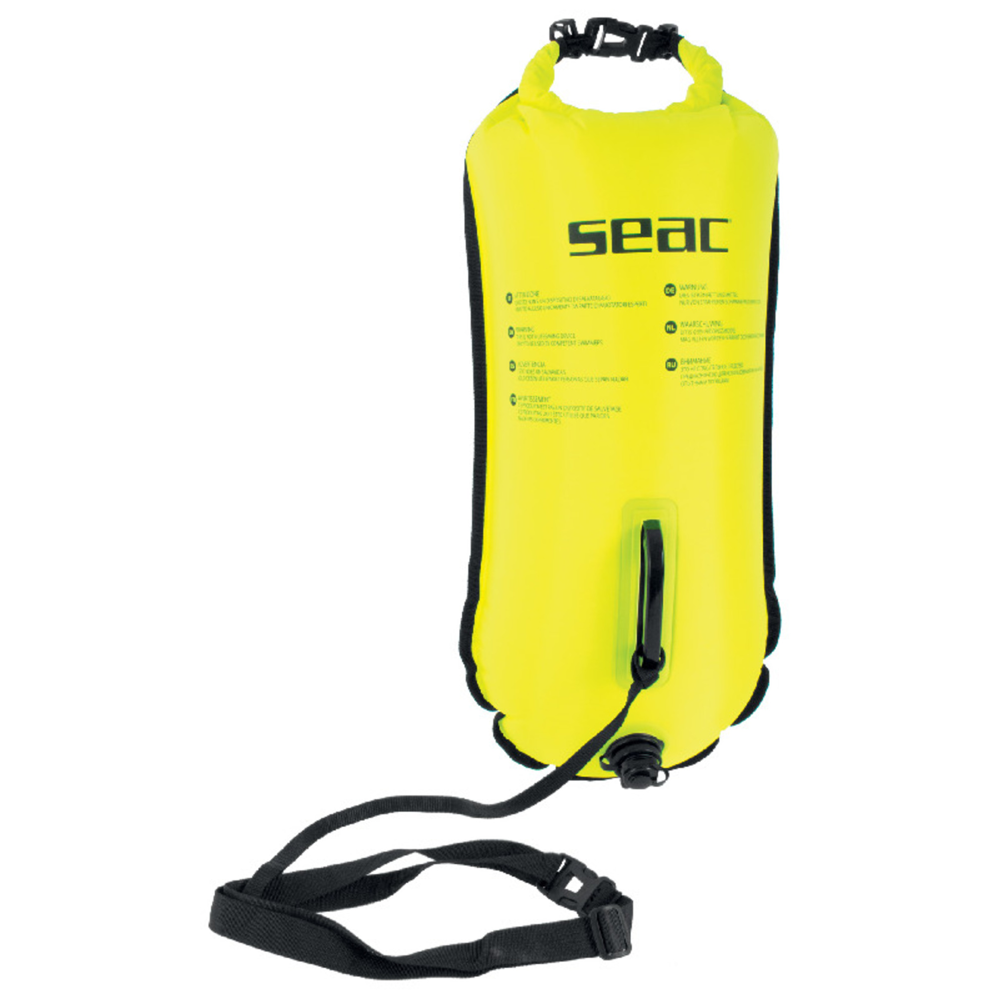 BOYA DE NATACION SAFE DRY AMARILLA 28 LT